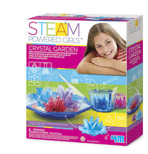 Toy: 4M STEAM Girls: Crystal Garden Science Kit