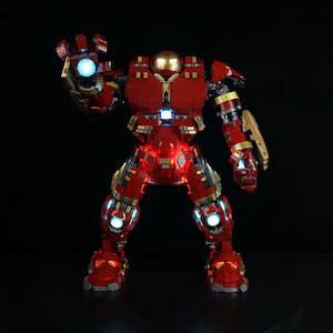 BrickFans: Hulkbuster - Light Kit (Remote Version)