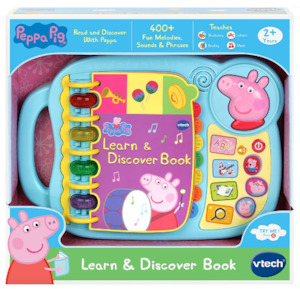 Toy: Vtech: Peppa Pig - Learn & Discover Book