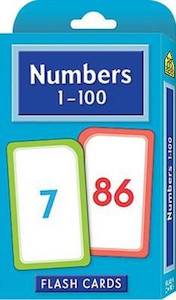 School Zone: Numbers 1-100 Flash Cards