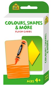 School Zone: Flash Cards - Colours Shapes & More