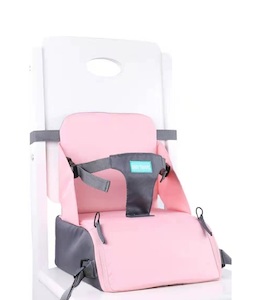 Portable Travel Booster Seat Mummy Bag – Pink