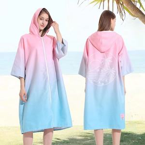 Beach Towel Adult Hoodie Towel Microfiber Quick Dry Sand Free One Size