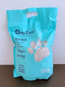 Bentonite Mixed Tofu Cat Litter flushable in toilet 6Lx6 bags