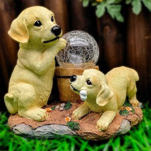 Solar LED Garden Light Outdoor Light Garden Decoration – Dogs