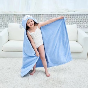 Bath Towel Hoodie Towel for Kids Size L 3-6yrs Various colours