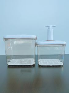 Food Container Airtight Jar For Food Preservation2.7+4.6L