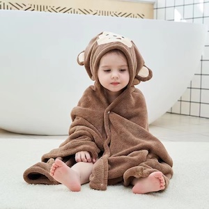 Bath Towel Hoodie Towel for Kids Size S 12m-36m Various colours