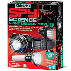 Toy: 4M - Kidzlabs - Spy Science Night Mission Spylite