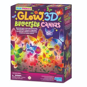 Toy: 4M 3D Glow Butterfly Canvas