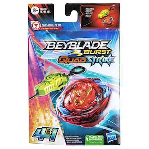 Beyblade Burst Quadstrike Starter Pack Zeal Achilles A8