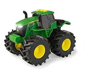 TOMY JOHN DEERE 6INCH(15CM) MONSTER TREADS LIGHTS & SOUNDS VEHICLE TRACTOR