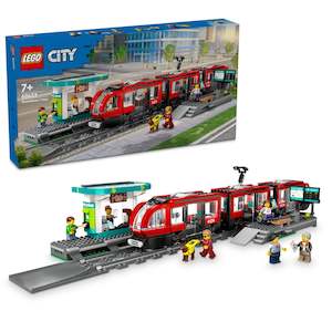 LEGO 60423 City Downtown Streetcar And Station