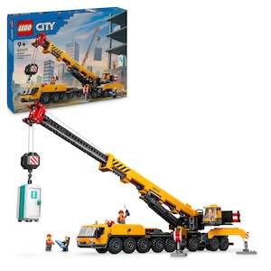 Toy: LEGO 60409 City Yellow Mobile Construction Crane