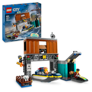 LEGO 60417 City Police Speedboat And Crooks' Hideout