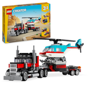 LEGO 31146 Creator Flatbed Truck With Helicpoter