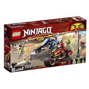 LEGO 70667 Ninjago Kai's Blade Cycle & Zane's Snowmobile