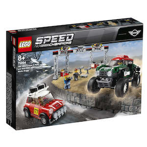 LEGO 75894 Speed Champions Mini Cooper S Rally And 2018 Mini John Cooper Works Buggy