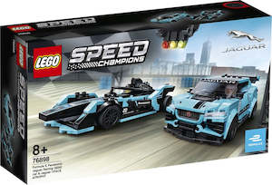 LEGO 76898 Speed Champions Formula E Panasonic Jaguar Racing Gen2 Car & Jaguar I…