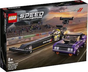 LEGO 76904 Speed Champions Mopar Dodge Srt Top Fuel Dragster And 1970 Dodge Challenger T/A