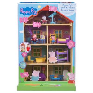 Peppa Pig Lights & Sounds Family Home