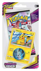 Pokemon Tcg Unified Minds Checklane Blister Pack Assorted Styles