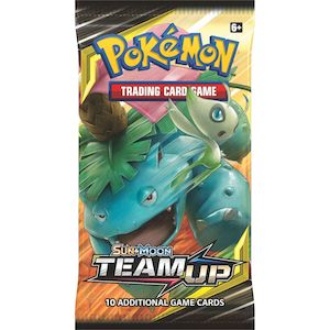 Pokemon Tcg Sun & Moon Team Up Booster Pack Assorted Styles