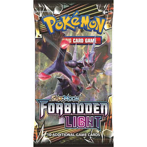 Pokemon Tcg Sun & Moon Forbidden Light Booster Pack Assorted Styles