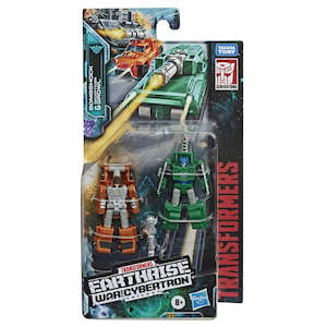 Transformers War For Cybertron Micromaster Figure Bombshock & Decepticon Growl