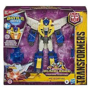 Transformers Cyberverse Battle Call Trooper Class Figure Meteorfire