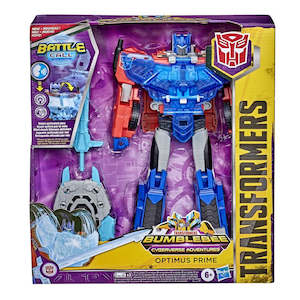 Transformers Cyberverse Battle Call Officer Class Figure Optimus Prime