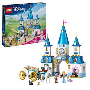 LEGO 43275 Disney Princess Cinderella’s Castle & Horse Carriage