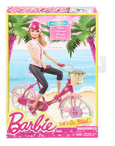 Toy: Barbie On The Go Accessory Lets Go Bike