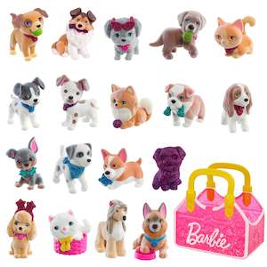 Barbie Pets Mini Collectible Figure Blind Pet Carrier 2 Pack Series 4