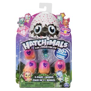 Hatchimals CollegGTibles Season 4 4 Pack Assorted Styles