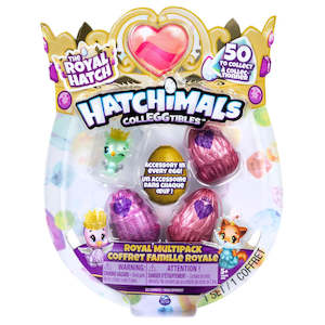 Hatchimals CollegGTibles The Royal Hatch 4 Pack Series 6