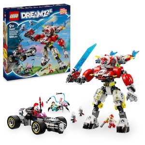 LEGO 71497 DREAMZzz Cooper's Tiger Mech & Zero's Hot Rod Car