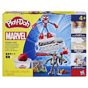 Play-Doh Spiderman Launch And Slice Battle