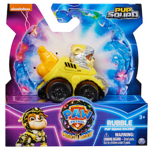 PAW Patrol The Mighty Movie Pup Squad Racers Rubble