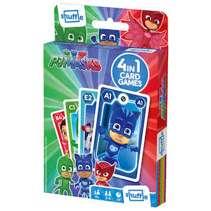 Cartamundi Shuffle 4In1 Card Games Pj Masks