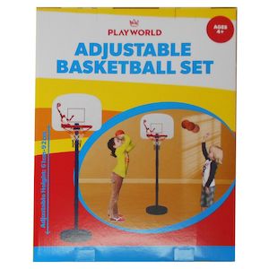 Playworld Adjustable Basketball Set