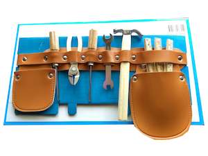 Playworld 6 Piece Real Tool Belt Set