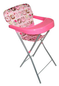 Playworld Pink Dolls High Chair