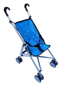 Toy: Playworld Dolls Umbrella Stroller Blue