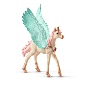 Schleich Decorated Unicorn Pegasus Foal