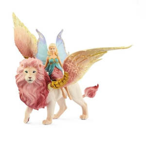 Schleich Bayala Fairy In Flight On Winged Lion