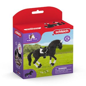 Toy: Schleich Horse Club Frisian Stallion Riding Tournament Set