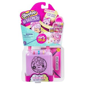 Shopkins Lil Secrets Mini Playset Secret Lock Fab Fairy Fashions