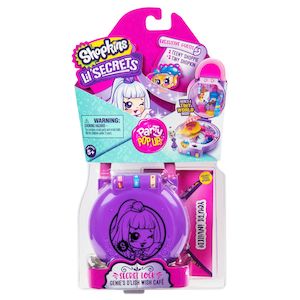 Shopkins Lil Secrets Mini Playset Secret Lock Genie's D'Lish Wish Cafe