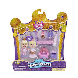 Shopkins Happy Places Royal Trends Play Scene Moon Bunny Bedroom